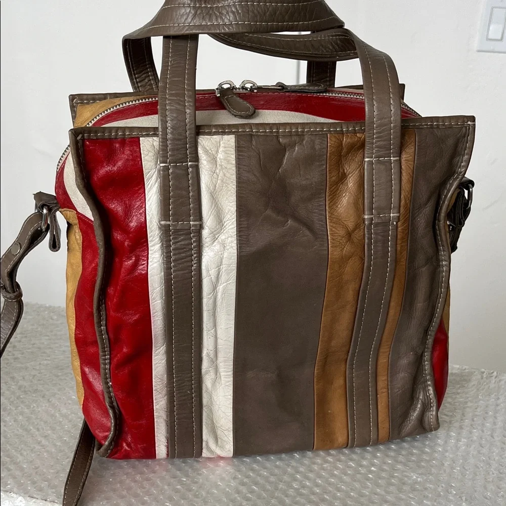 Rare Balenciaga Lambskin 2-way Bazar Bag